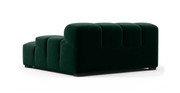 Tufted Sectional Sofa - Deep Large Right Arm