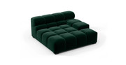 Tufted Sectional Sofa - Deep Large Right Arm