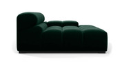 Tufted Sectional Sofa - Deep Large Right Arm
