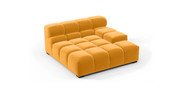 Tufted Sectional Sofa - Deep Large Right Arm
