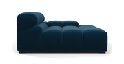 Tufted Sectional Sofa - Deep Large Right Arm