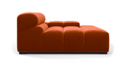 Tufted Sectional Sofa - Deep Large Right Arm