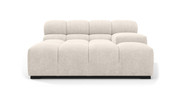 Tufted Sectional Sofa - Deep Large Right Arm