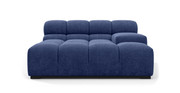 Tufted Sectional Sofa - Deep Large Right Arm