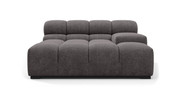 Tufted Sectional Sofa - Deep Large Right Arm