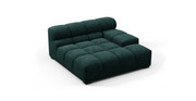 Tufted Sectional Sofa - Deep Large Right Arm