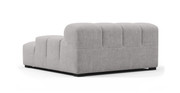 Tufted Sectional Sofa - Deep Large Right Arm