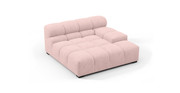 Tufted Sectional Sofa - Deep Large Right Arm