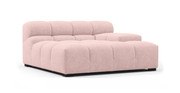 Tufted Sectional Sofa - Deep Large Right Arm