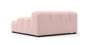 Tufted Sectional Sofa - Deep Large Right Arm