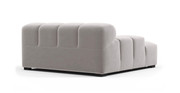Tufted Sectional Sofa - Deep Large Left Arm