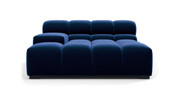 Tufted Sectional Sofa - Deep Large Left Arm