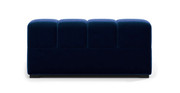 Tufted Sectional Sofa - Deep Large Left Arm