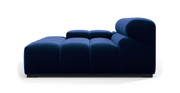 Tufted Sectional Sofa - Deep Large Left Arm