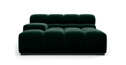 Tufted Sectional Sofa - Deep Large Left Arm