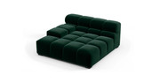 Tufted Sectional Sofa - Deep Large Left Arm