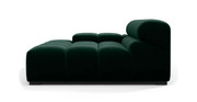Tufted Sectional Sofa - Deep Large Left Arm