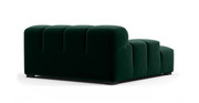 Tufted Sectional Sofa - Deep Large Left Arm