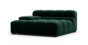 Tufted Sectional Sofa - Deep Large Left Arm