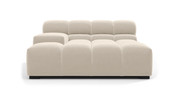Tufted Sectional Sofa - Deep Large Left Arm