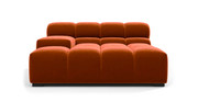 Tufted Sectional Sofa - Deep Large Left Arm