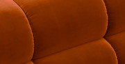 Tufted Sectional Sofa - Deep Large Left Arm
