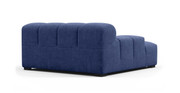 Tufted Sectional Sofa - Deep Large Left Arm