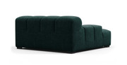 Tufted Sectional Sofa - Deep Large Left Arm
