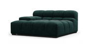 Tufted Sectional Sofa - Deep Large Left Arm