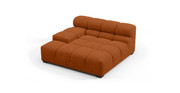 Tufted Sectional Sofa - Deep Large Left Arm