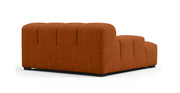 Tufted Sectional Sofa - Deep Large Left Arm