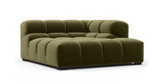 Tufted Sectional Sofa - Deep Large Right Corner
