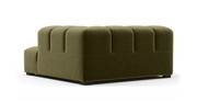 Tufted Sectional Sofa - Deep Large Right Corner