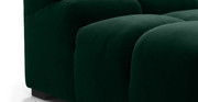 Tufted Sectional Sofa - Deep Large Right Corner