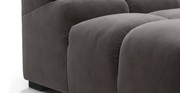 Tufted Sectional Sofa - Deep Large Right Corner