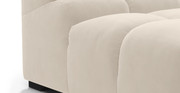 Tufted Sectional Sofa - Deep Large Right Corner