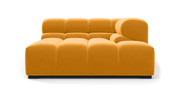 Tufted Sectional Sofa - Deep Large Right Corner