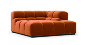 Tufted Sectional Sofa - Deep Large Right Corner
