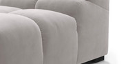 Tufted Sectional Sofa - Deep Large Left Corner