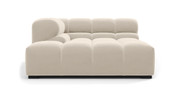 Tufted Sectional Sofa - Deep Large Left Corner