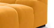 Tufted Sectional Sofa - Deep Large Left Corner
