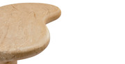 Madison Indoor/Outdoor Patio Faux Travertine Coffee Table