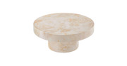 Riverside Indoor/Outdoor Patio Concrete Round Coffee Table