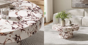 Riverside Indoor/Outdoor Patio Concrete Round Coffee Table