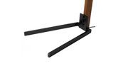 Morelli Arc Floor Lamp - 84", Satin Nickel & Black, Dimmer Switch, V-base