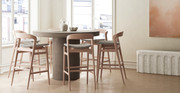 Greenpoint Minimalist Counter Height Concrete Dining Table