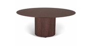 Portside Modern 71" Round Wood Dining Table