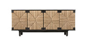 Rush Seagrass Pale Brook 4 Door Sideboard