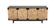 Rush Seagrass Pale Brook 4 Door Sideboard