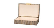 Glamour Traditional Straw MDF Marquetry Box